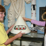 Children Visiting American Space Museum