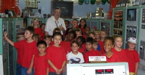 Group of children at the museum