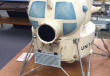 Original NASA model of the first LEM (Lunar Excursion Module)