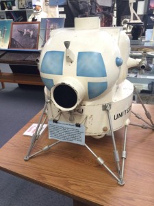 Original NASA model of the first LEM (Lunar Excursion Module)