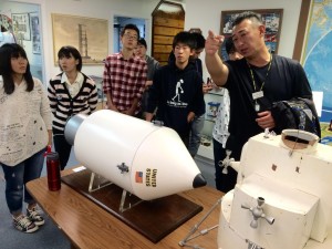 International Visitors at American Space Museum