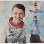 Autographed photo of astronaut Walter "Wally" M. Schirra, Jr.