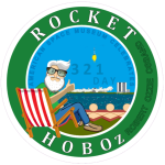 321 Day Logo with Rocket Hobo Ozzie Osband N4SCY