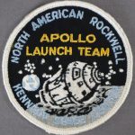 Apollo Launch Team Patch (North American Rockwell KSC)