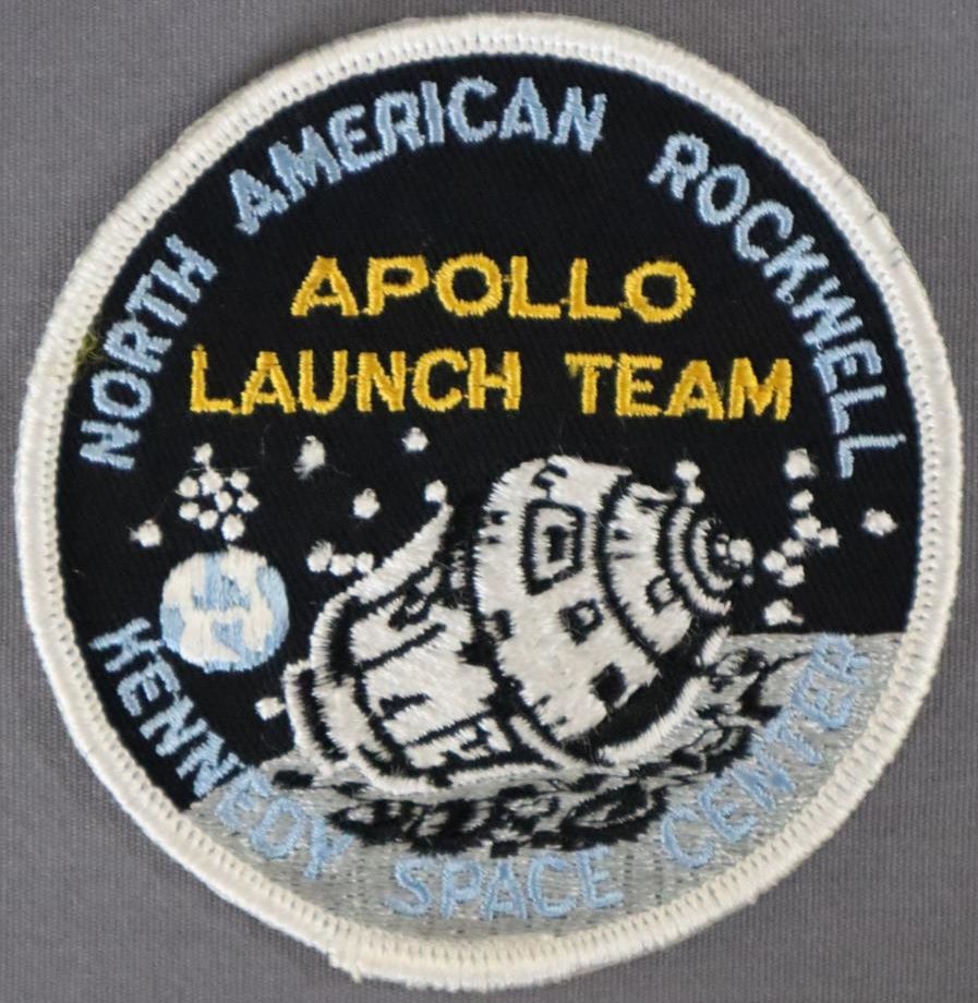 Apollo Launch Team Patch (North American Rockwell KSC)