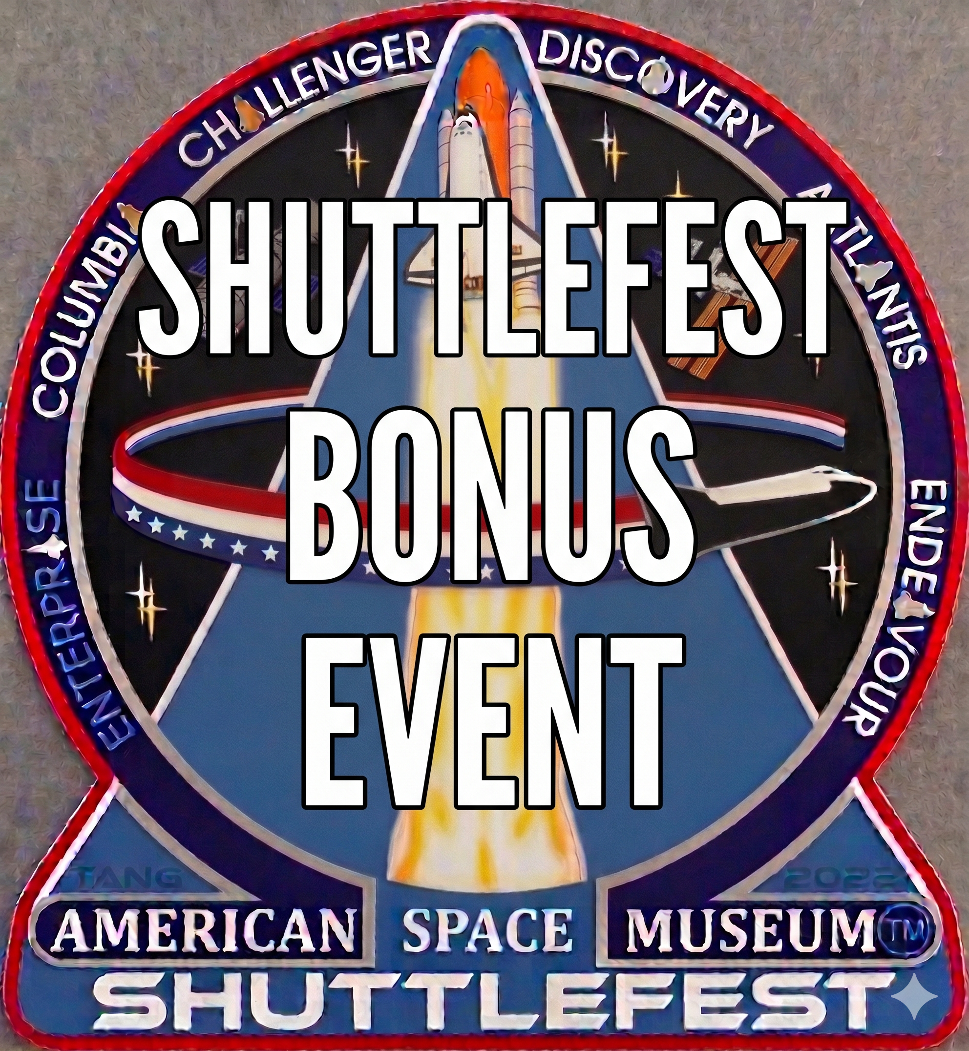 ShuttleFest Logo with Bonus Event