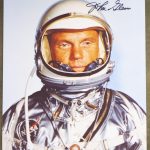Signed John Glenn Photo