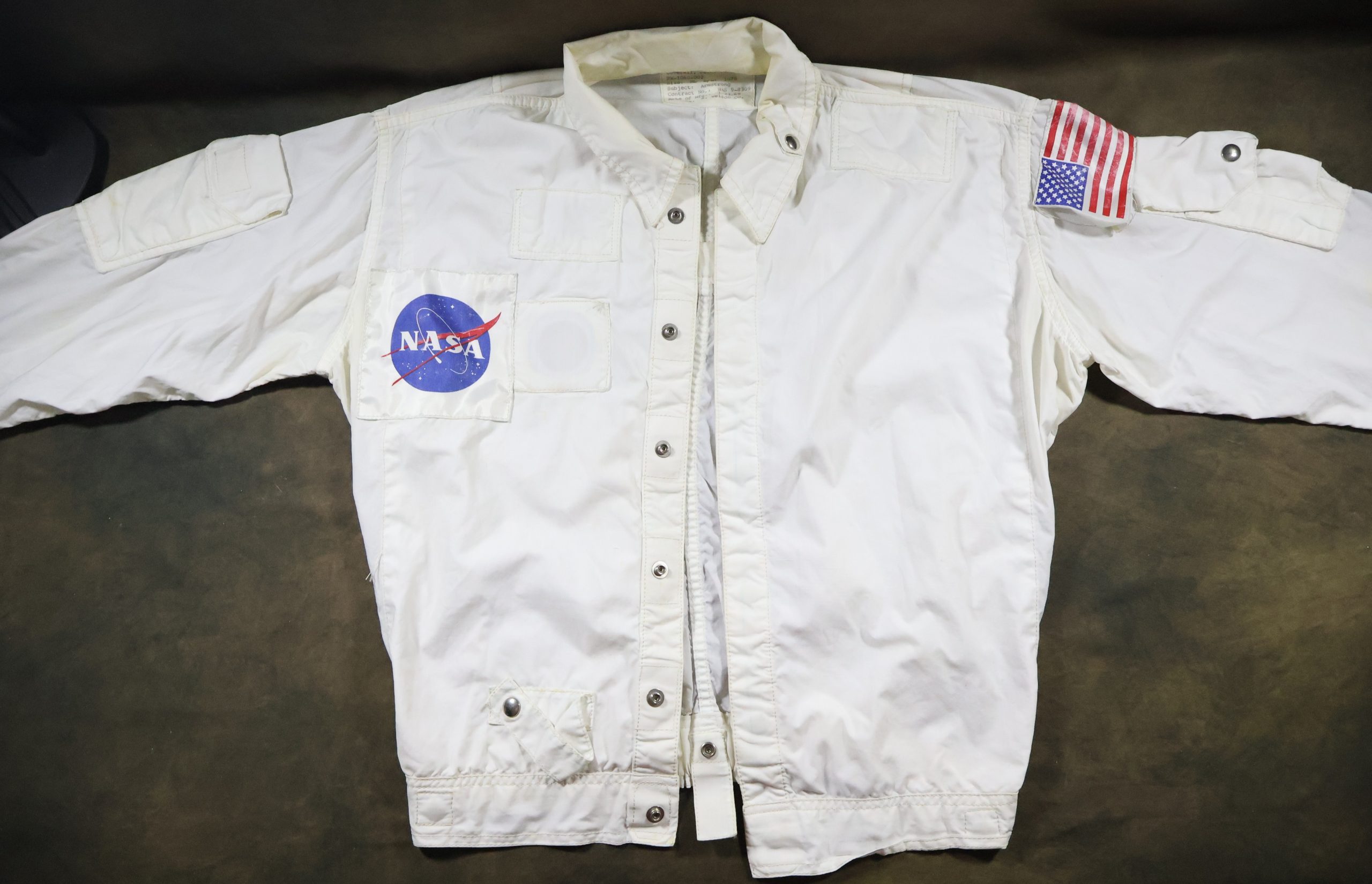 Neil Armstrong's IFC Jacket Used in Training